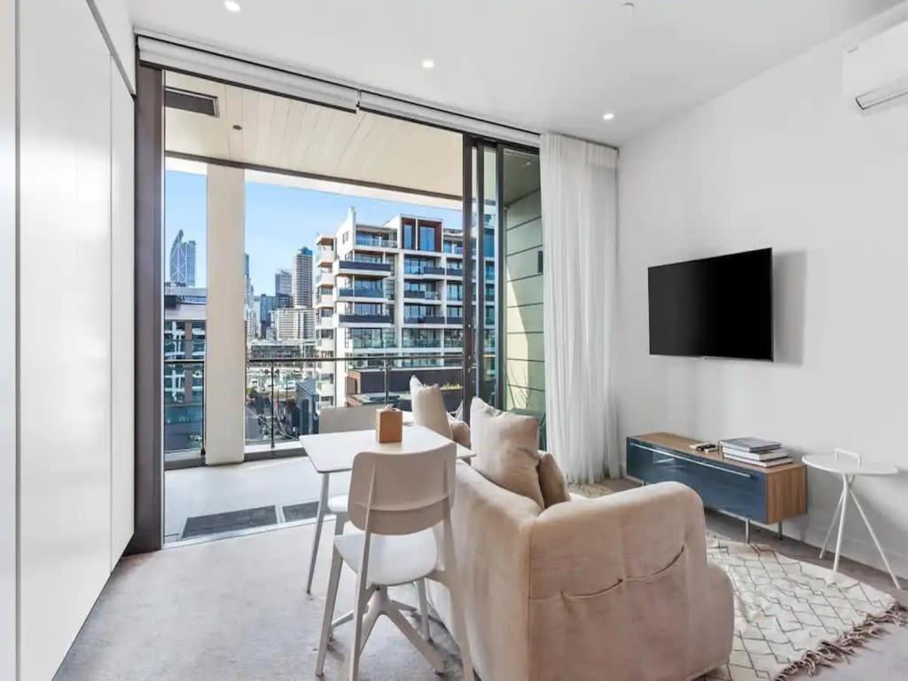 Modern One Bedroom Apartment In Wynyard Quarter Auckland Eksteriør bilde