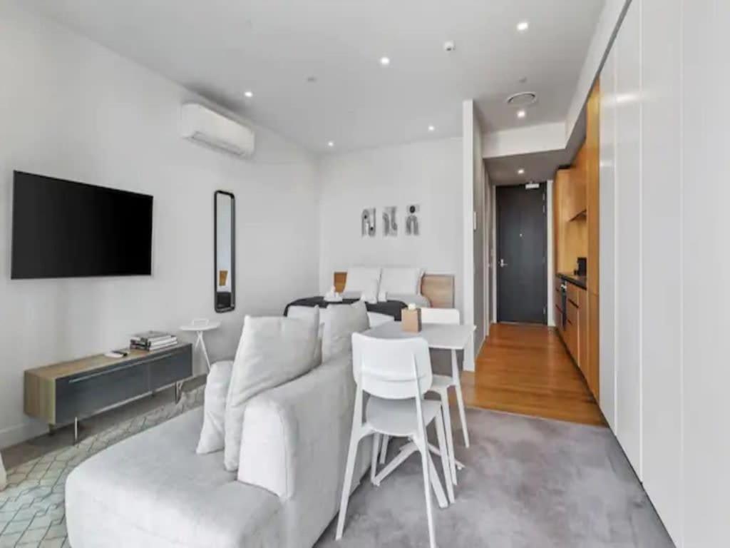 Modern One Bedroom Apartment In Wynyard Quarter Auckland Eksteriør bilde